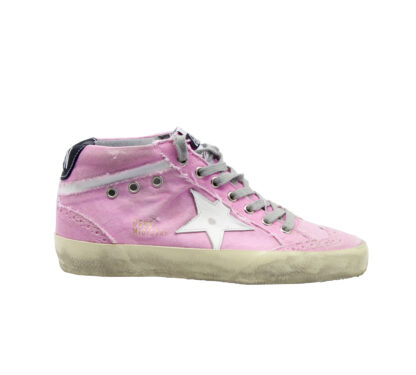 GOLDEN GOOSE DONNA Donna SNEAKERS MID STAR PINK 35, 36, 37-2, 38-2, 39-2, 40, 41-2 immagine n. 1/4