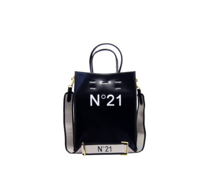 N° 21 DONNA Borsa SHOPPING VERTICALE NERO un immagine n. 1/3