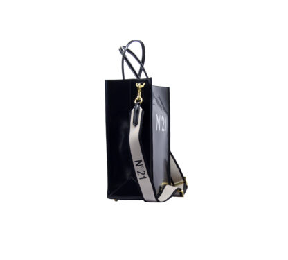 N° 21 DONNA Borsa SHOPPING VERTICALE NERO un immagine n. 2/3