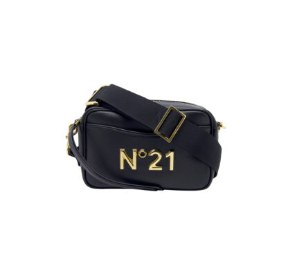 N° 21 DONNA Borsa CAMERA BAH NERO un immagine n. 1/3