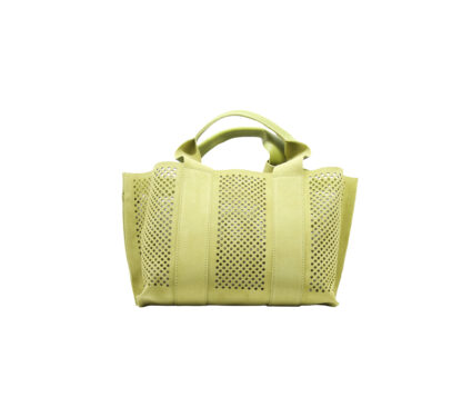 PEDRO GARCIA DONNA Borsa BORSA TRAFORATA CAMOSCIO GIALLO un immagine n. 3/3
