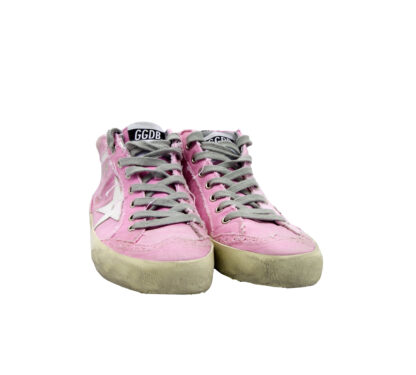 GOLDEN GOOSE DONNA Donna SNEAKERS MID STAR PINK 35, 36, 37-2, 38-2, 39-2, 40, 41-2 immagine n. 2/4