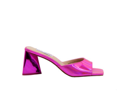 steve madden DONNA Donna MULE PELLE FUXIA LAMINATA 37-2, 37, 38-2, 38, 39-2, 40, 41-2 immagine n. 1/4