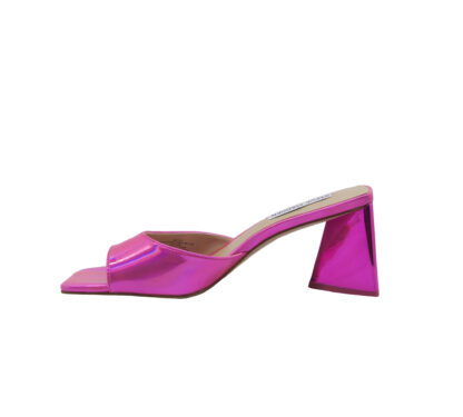 steve madden DONNA Donna MULE PELLE FUXIA LAMINATA 37-2, 37, 38-2, 38, 39-2, 40, 41-2 immagine n. 3/4
