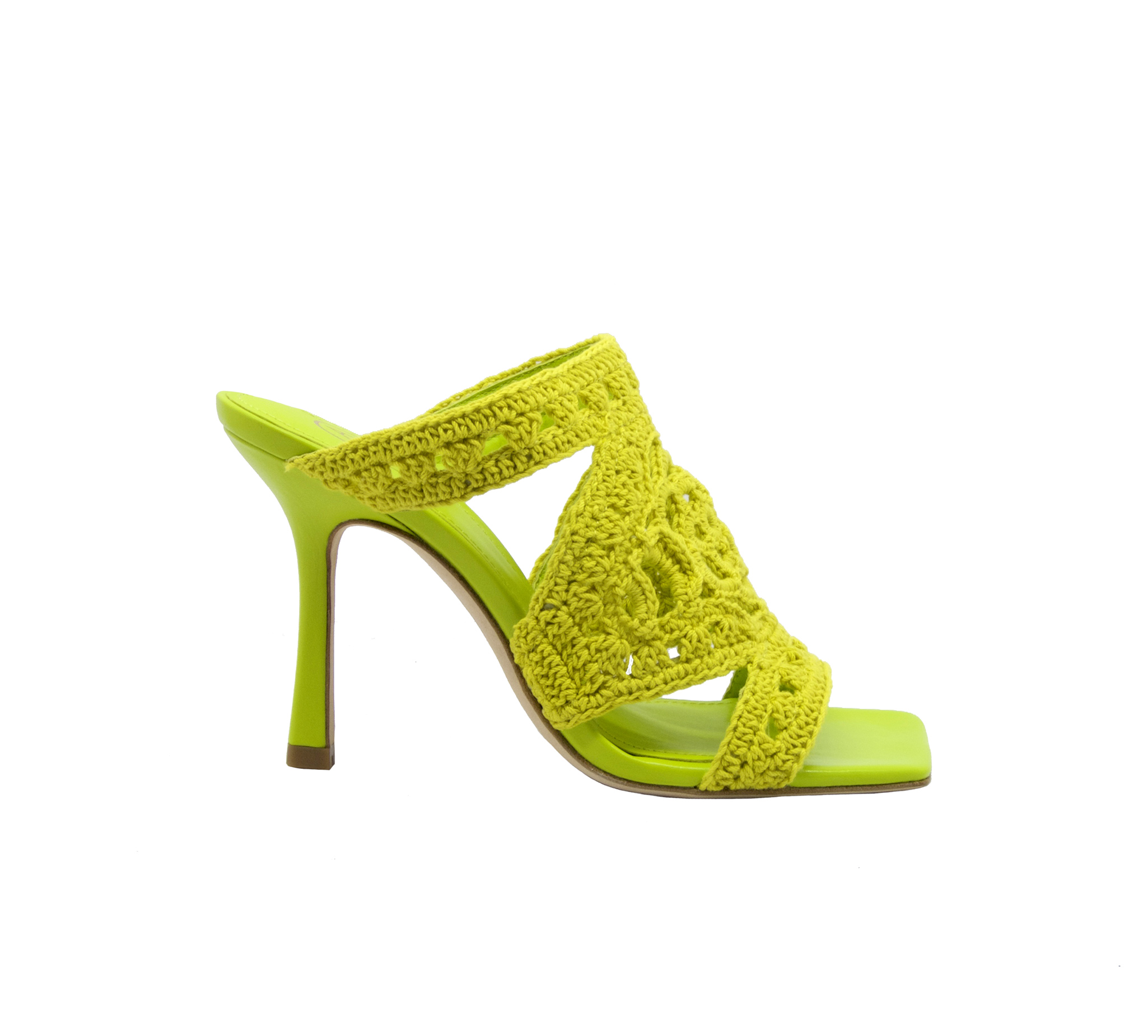 Ash Sandalo crochet giallo Mary Claud