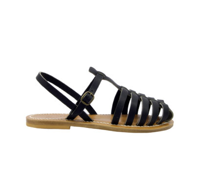 k.jacques DONNA Donna SANDALO GABBIETTA PELLE NERO 36, 37-2, 38-2, 39-2, 40, 41-2 immagine n. 1/4