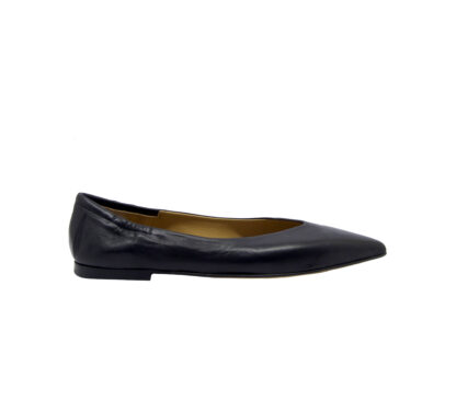 POMME D'OR DONNA _ BALLERINA PELLE NERO 36, 37, 38-2, 38, 39-2, 40, 41-2, 37-2 immagine n. 1/4