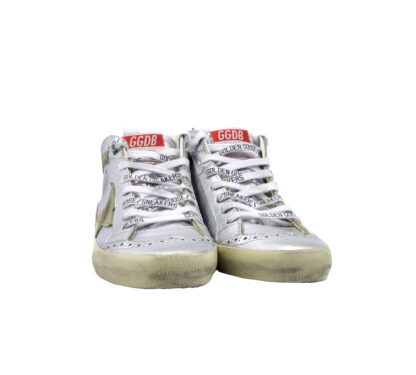 GOLDEN GOOSE DONNA Donna SNEAKERS MID STAR ARGENTO 36, 37-2, 38-2, 39-2, 40, 41-2, 35 immagine n. 2/4