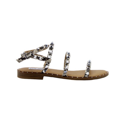 steve madden DONNA CIABATTA GOMMA SANDALO BORCHIE ANIMALIER 36, 37-2, 37, 38-2, 38, 39-2, 40, 41-2 immagine n. 1/4