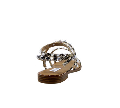 steve madden DONNA CIABATTA GOMMA SANDALO BORCHIE ANIMALIER 36, 37-2, 37, 38-2, 38, 39-2, 40, 41-2 immagine n. 4/4