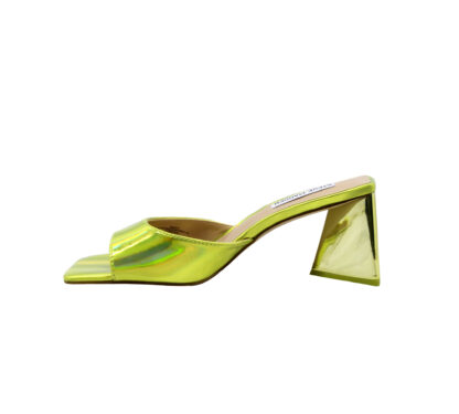 steve madden DONNA Donna MULE PELLE LIMONE LAMINATA 36, 37-2, 37, 38-2, 38, 39-2, 40, 41-2 immagine n. 3/4