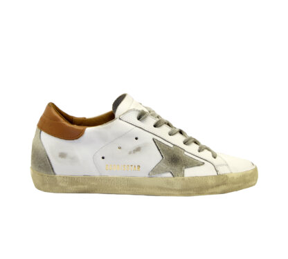 GOLDEN GOOSE DONNA Donna SNEAKERS SUPERSTAR BIANCO CUOIO 36, 37-2, 38-2, 39-2, 40, 41-2 immagine n. 1/4
