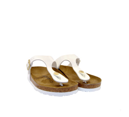 BIRKENSTOCK UNISEX SANDALO ANATOMICO INFRADITO ANATOMICO BIANCO 35, 36, 37-2, 38-2, 39-2, 40, 41-2 immagine n. 2/4