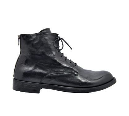 OFFICINE CREATIVE UOMO CALZATURE ANFIBIO PELLE NERO 40, 41-2, 42, 42-2, 43-2, 44-2, 45-2 immagine n. 1/4