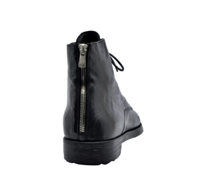  UOMO CALZATURE ANFIBIO PELLE NERO 40, 41-2, 42, 42-2, 43-2, 44-2, 45-2 immagine n. 4/4