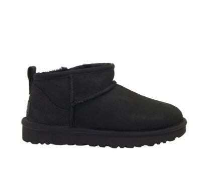 UGG DONNA Donna STIVALETTO MONTONE ULTRA MINI NERO 36, 37-2, 38-2, 39-2, 40, 41-2 immagine n. 1/4
