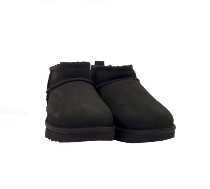 UGG DONNA Donna STIVALETTO MONTONE ULTRA MINI NERO 36, 37-2, 38-2, 39-2, 40, 41-2 immagine n. 2/4