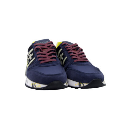 premiata UOMO CALZATURE SNEAKERS LANDER BLU 40, 41-2, 42, 43-2, 44-2, 45-2 immagine n. 2/4