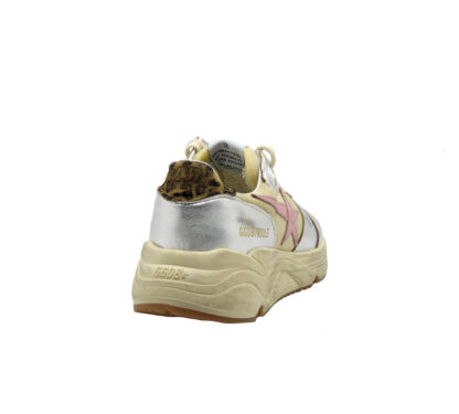 GOLDEN GOOSE DONNA Donna SNEAKERS RUNNING SOLE ARGENTO 35, 36, 37-2, 38-2, 39-2, 40 immagine n. 4/4