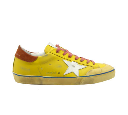 GOLDEN GOOSE UOMO CALZATURE SNEAKERS SUPERSTAR GIALLO OCRA 40, 41-2, 42, 43-2, 44-2, 45-2 immagine n. 1/4