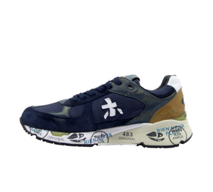 premiata UOMO CALZATURE SNEAKERS MASE BLU 40, 41-2, 42, 43-2, 44-2, 45-2, 46-2 immagine n. 3/4