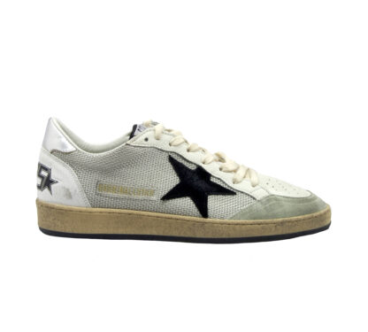 GOLDEN GOOSE UOMO CALZATURE SNEAKERS BALLSTAR RETE BIANCO 39-2, 40, 41-2, 42, 43-2, 44-2, 45-2 immagine n. 1/4