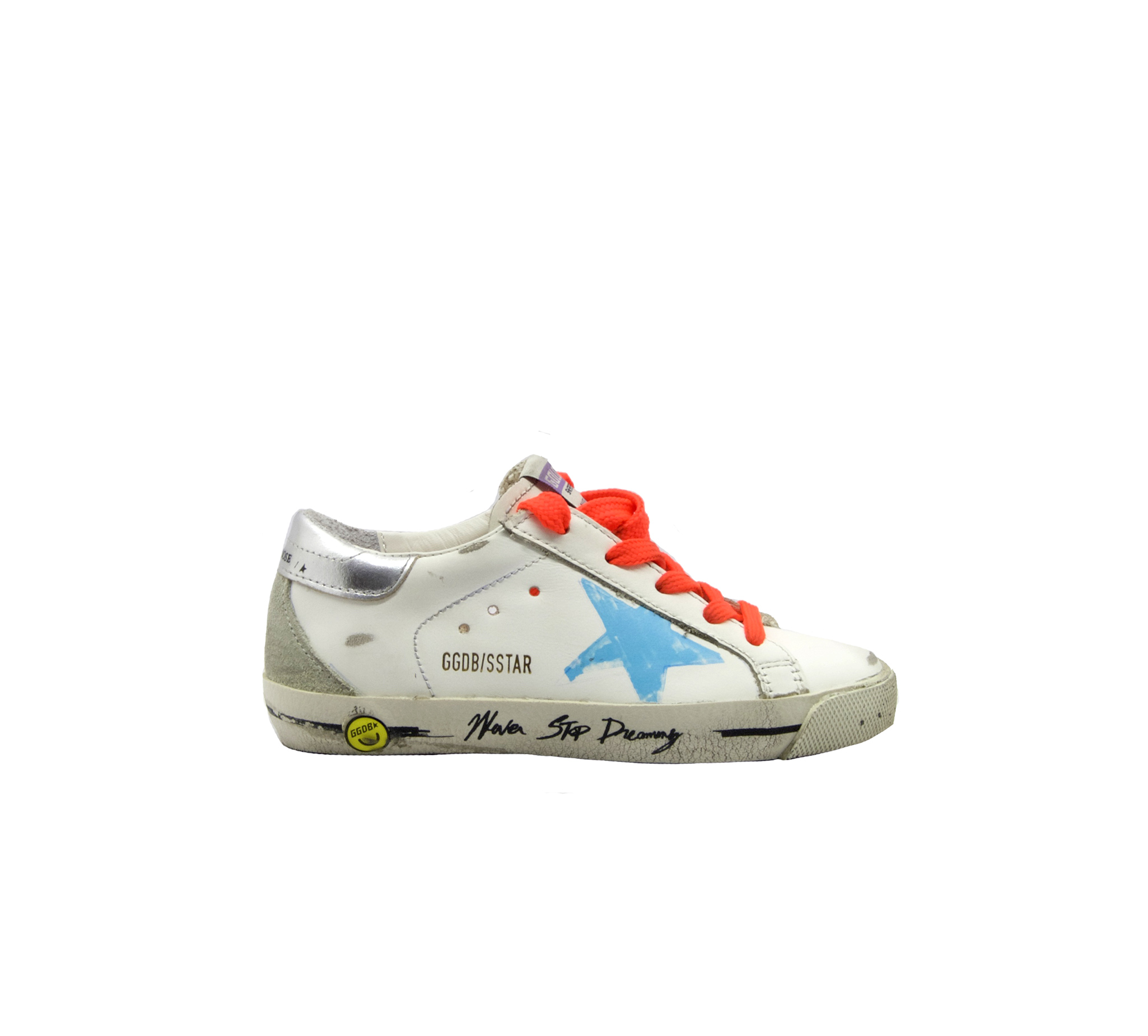 Golden goose superstar arancione hotsell