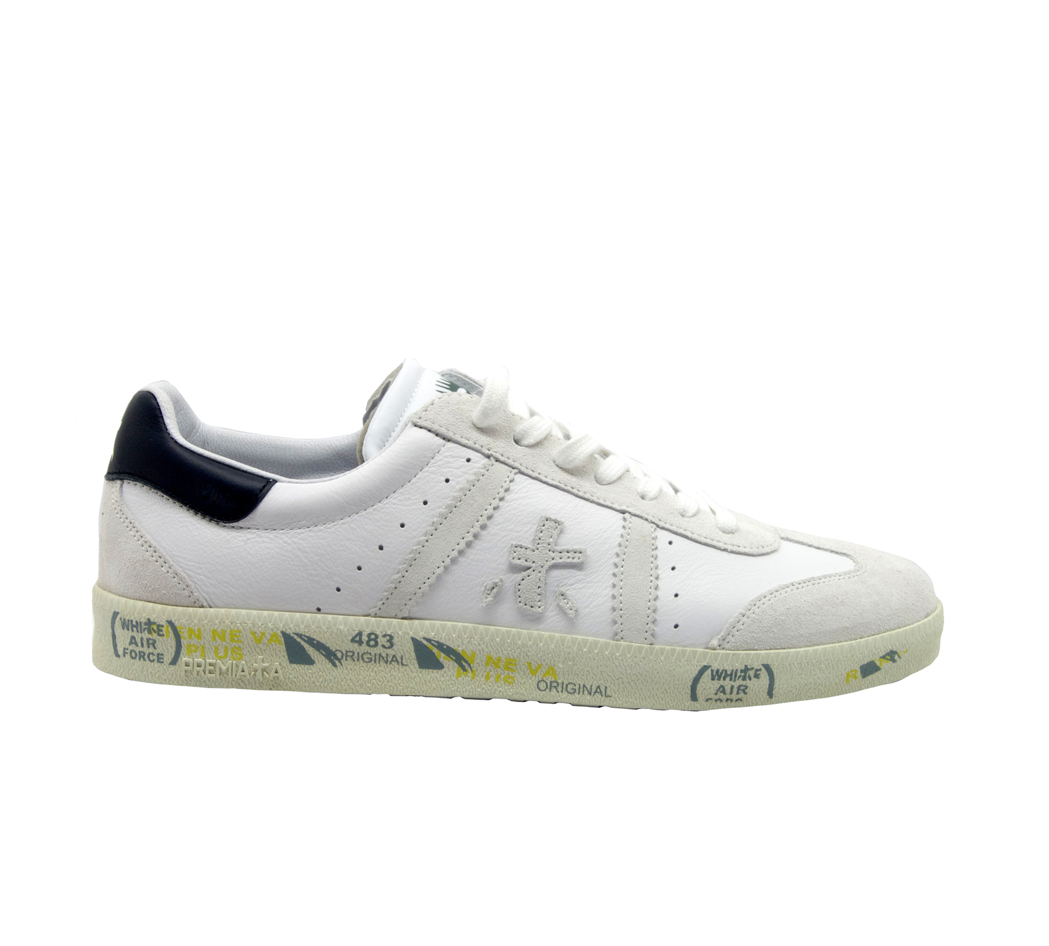 Premiata Sneakers bonnie bianco nero Mary Claud