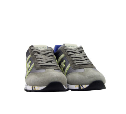 premiata UOMO CALZATURE SNEAKERS LUCY GRIGIO VERDE 40, 41-2, 42, 43-2, 44-2, 45-2 immagine n. 2/4