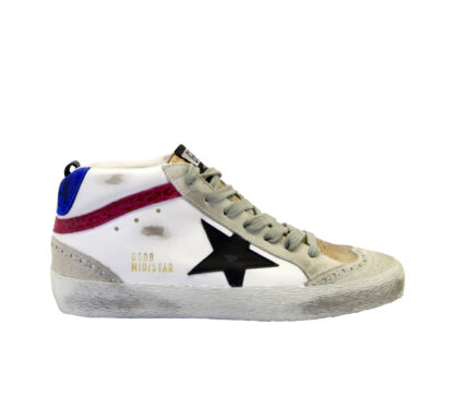 GOLDEN GOOSE DONNA Donna SNEAKERS MID STAR WHITE 34-2, 34, 35, 35-2, 36, 36-2, 37-2, 37, 38-2, 38, 39-2, 39, 4, 40, 40-2, 41-2, 41, 42, 42-2, 43-2, 43, 44-2, 44, 45-2, 46-2 immagine n. 1/4