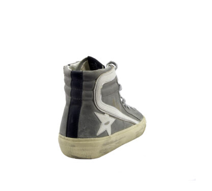 GOLDEN GOOSE UOMO CALZATURE SNEAKERS SLIDE CAMOSCIO FUMO 40, 41-2, 42, 43-2, 44-2 immagine n. 4/4