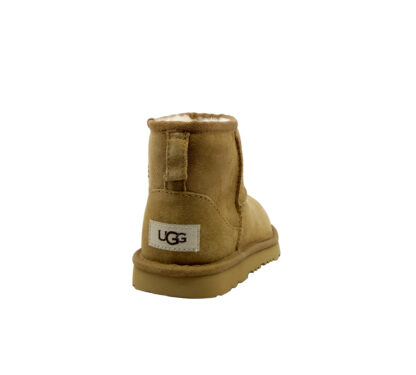 UGG UNISEX Bambino STIVALETTO MONTONE MINI COGNAC 31, 32, 33, 35, 36, 37-2, 38-2 immagine n. 4/4