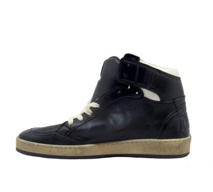 GOLDEN GOOSE UOMO CALZATURE SNEAKERS SKY STAR BLACK 40, 41-2, 42, 43-2, 44-2, 45-2 immagine n. 3/4