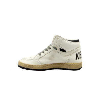GOLDEN GOOSE UNISEX Bambino SNEAKERS SKY STAR WHITE BLACK 28, 29, 30, 31, 32, 33, 34-2, 35 immagine n. 3/4