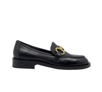 POMME D'OR DONNA Donna MOCASSINO NERO MORSETTO 36, 37, 38-2, 38, 39-2, 40, 41-2, 37-2, 39 immagine n. 1/4