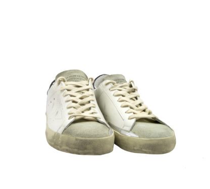 GOLDEN GOOSE UOMO CALZATURE SNEAKERS SUPERSTAR BIANCO NERO 40, 41-2, 42, 43-2, 44-2, 45-2, 46-2, 47 immagine n. 2/4