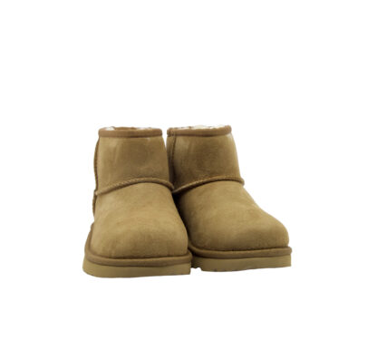 UGG UNISEX Bambino STIVALETTO MONTONE MINI COGNAC 31, 32, 33, 35, 36, 37-2, 38-2 immagine n. 2/4