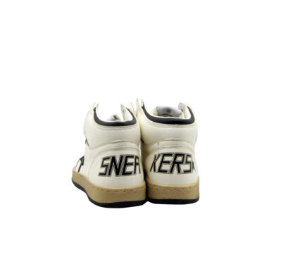GOLDEN GOOSE UNISEX Bambino SNEAKERS SKY STAR WHITE BLACK 28, 29, 30, 31, 32, 33, 34-2, 35 immagine n. 4/4