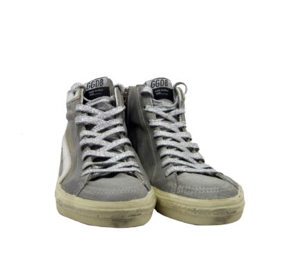 GOLDEN GOOSE UOMO CALZATURE SNEAKERS SLIDE CAMOSCIO FUMO 40, 41-2, 42, 43-2, 44-2 immagine n. 2/4