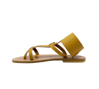 k.jacques DONNA Donna SANDALO CAVIGLIERA PELLE CUOIO 36, 37-2, 38-2, 39-2, 40, 41-2 immagine n. 3/4
