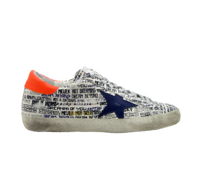 GOLDEN GOOSE UOMO CALZATURE SNEAKERS SUPERSTAR  PRINTED 40, 41-2, 43-2, 44-2 immagine n. 1/4