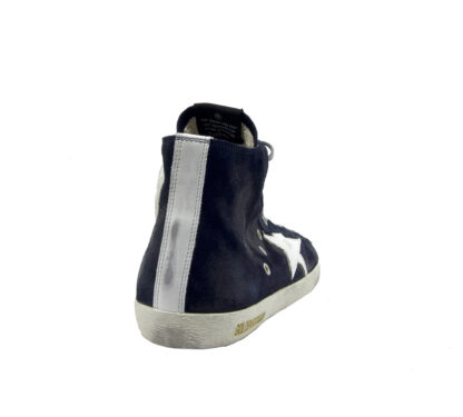 GOLDEN GOOSE UOMO CALZATURE SNEAKERS FRANCY BLU NAVY 40, 43-2, 44-2, 45-2 immagine n. 4/4