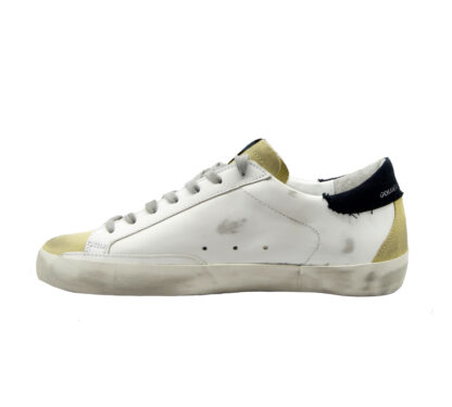 GOLDEN GOOSE UOMO CALZATURE SNEKAERS SUPERSTAR BIANCO VERDE 39-2, 40, 41-2, 42, 43-2 immagine n. 3/4