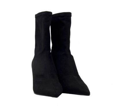 steve madden DONNA Donna STIVALETTO NERO ELASTICIZZATO 36, 37-2, 37, 38-2, 38, 39-2, 40, 41-2 immagine n. 2/4