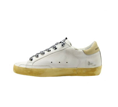 GOLDEN GOOSE DONNA Donna SNEAKERS SUPERSTAR BIANCO FUXIA 35, 36, 37-2, 38-2, 39-2, 40, 41-2 immagine n. 3/4