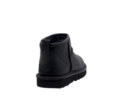 UGG DONNA Donna STIVALETTO ULTRA MINI MONTONE PELLE NERO 36, 37-2, 38-2, 39-2, 40, 41-2 immagine n. 4/4