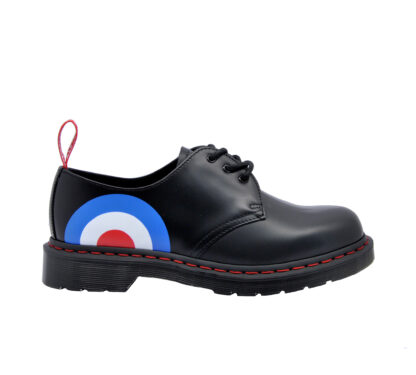 DR.MARTENS UOMO ALLACCIATA ALLACCIATA NERO THE WHO 39-2, 39, 4, 40, 40-2, 41-2, 41, 42, 42-2, 43-2, 43, 44-2, 44, 45-2, 45, 46-2, 46, 47, 47-2 immagine n. 1/4