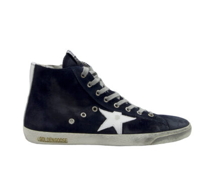 GOLDEN GOOSE UOMO CALZATURE SNEAKERS FRANCY BLU NAVY 40, 43-2, 44-2, 45-2 immagine n. 1/4