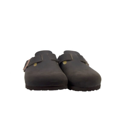 BIRKENSTOCK UNISEX Ciabatta BOSTON OILED LEATHER  HABANA 36, 40, 41-2, 43-2, 44-2, 46-2, 37-2, 38-2, 39-2, 42 immagine n. 2/4