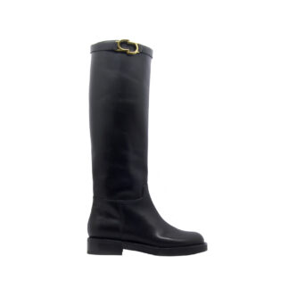 NINALILOU DONNA Donna CAVALLERIZZO PELLE NERO 36, 37-2, 37, 38-2, 39-2, 40, 41-2 immagine n. 1/4